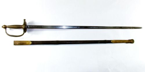 thumbnail image 2 of United States Army 1840 NCO Noncommissioned Officer Sword – Sergeant/Corporal (Brass & Steel) 2 of 6